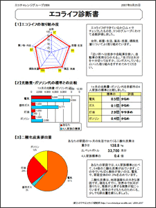 エコライフ診断書画像